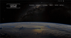 Desktop Screenshot of ilovetheuniverse.com
